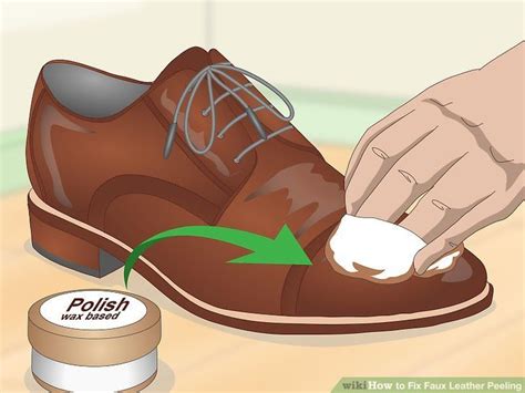 fix fake leather shoes